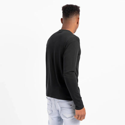 Men'S Organic Pima Long Sleeve Cotton T-Shirt