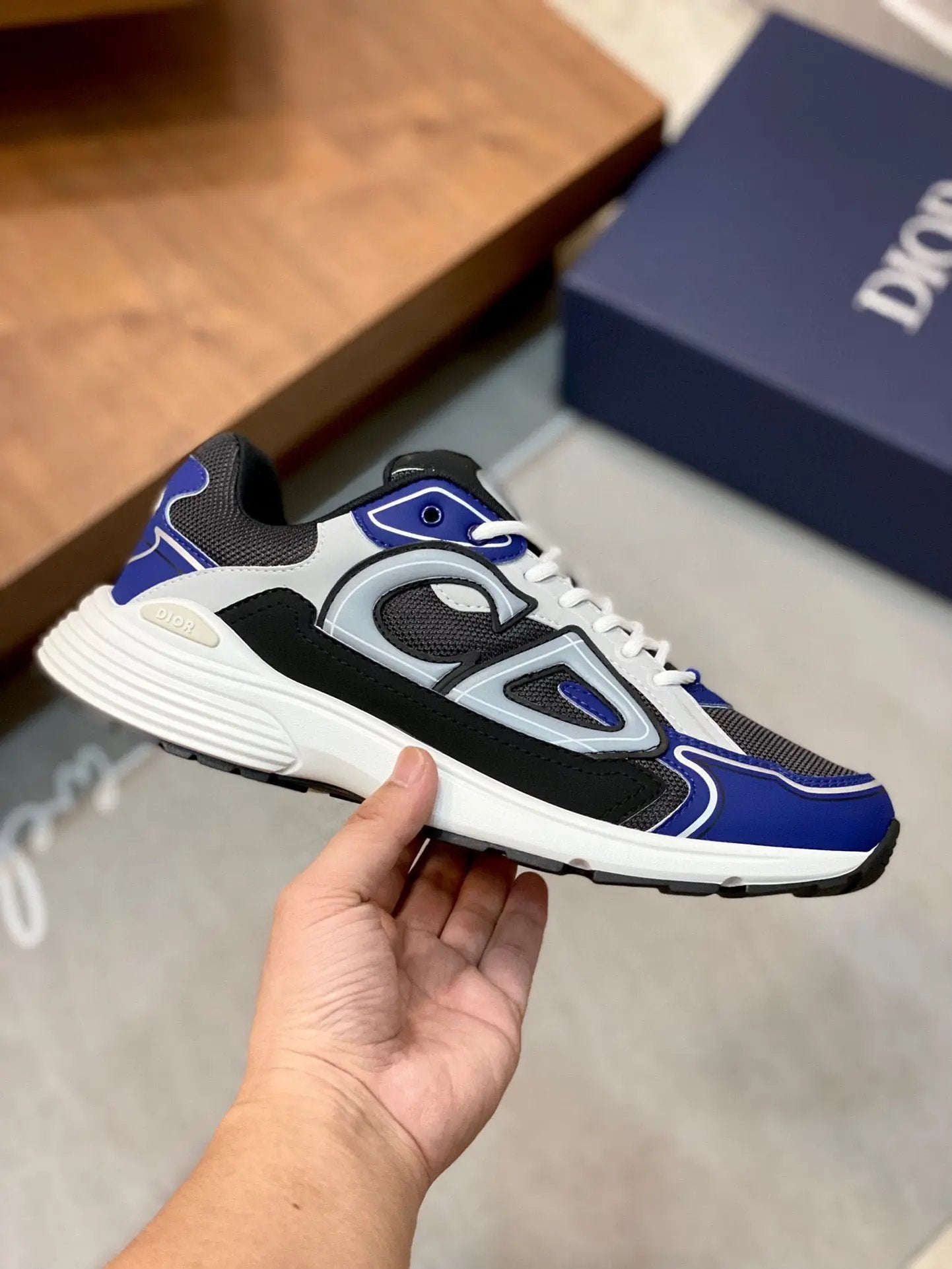 Dior B30 - Dark Blue Hoodfash
