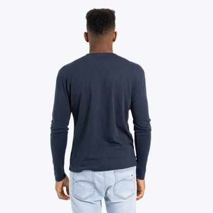 Men'S Organic Pima Long Sleeve Cotton T-Shirt