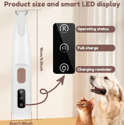 Pets Paw Trimmer w/LED Light Mijn winkel